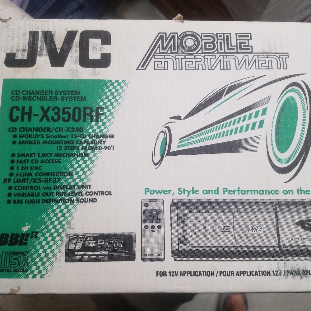 JVC CD CHANGER SYSTEM
